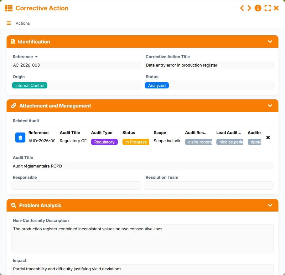 Compliance Tracking - form 4