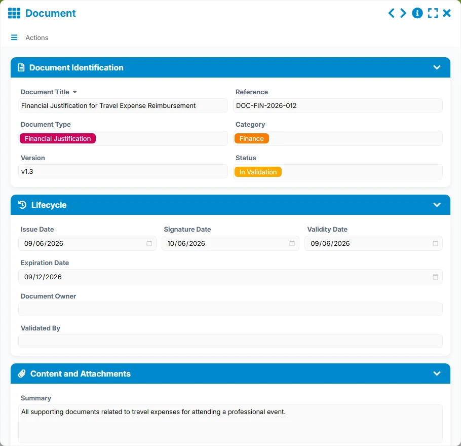 Compliance Tracking - form 5