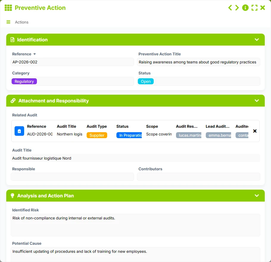 Compliance Tracking - form 7