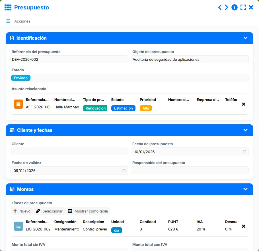 Seguimiento de obra - formulario 7