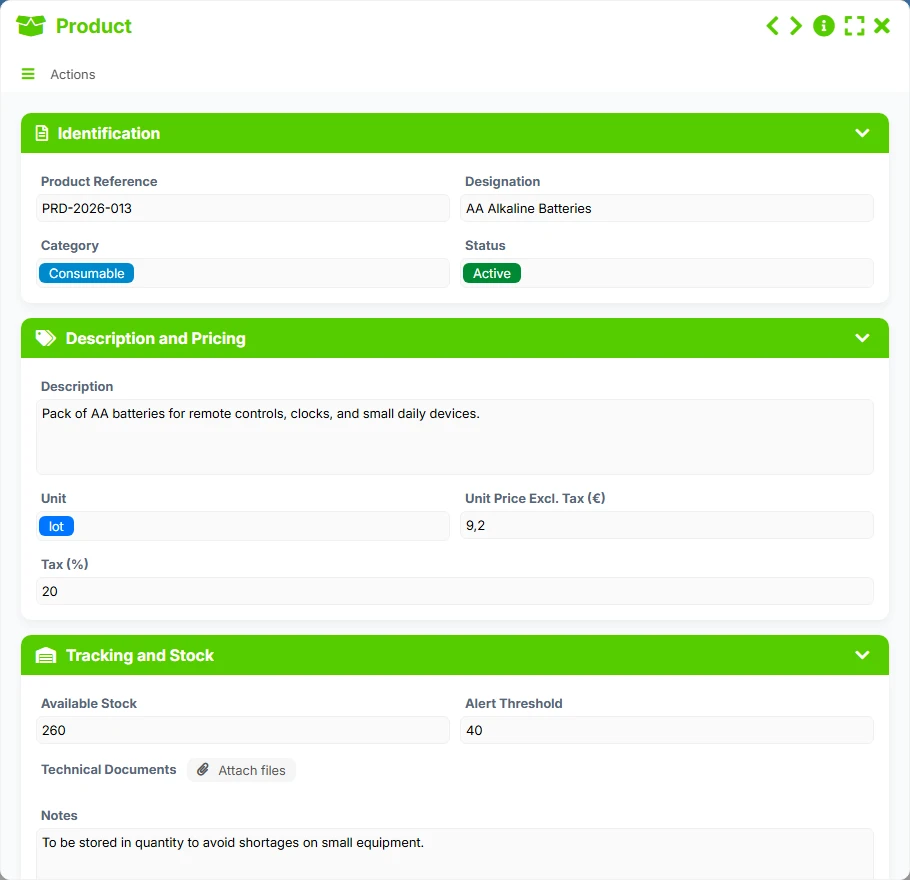 Order Tracking - form 3