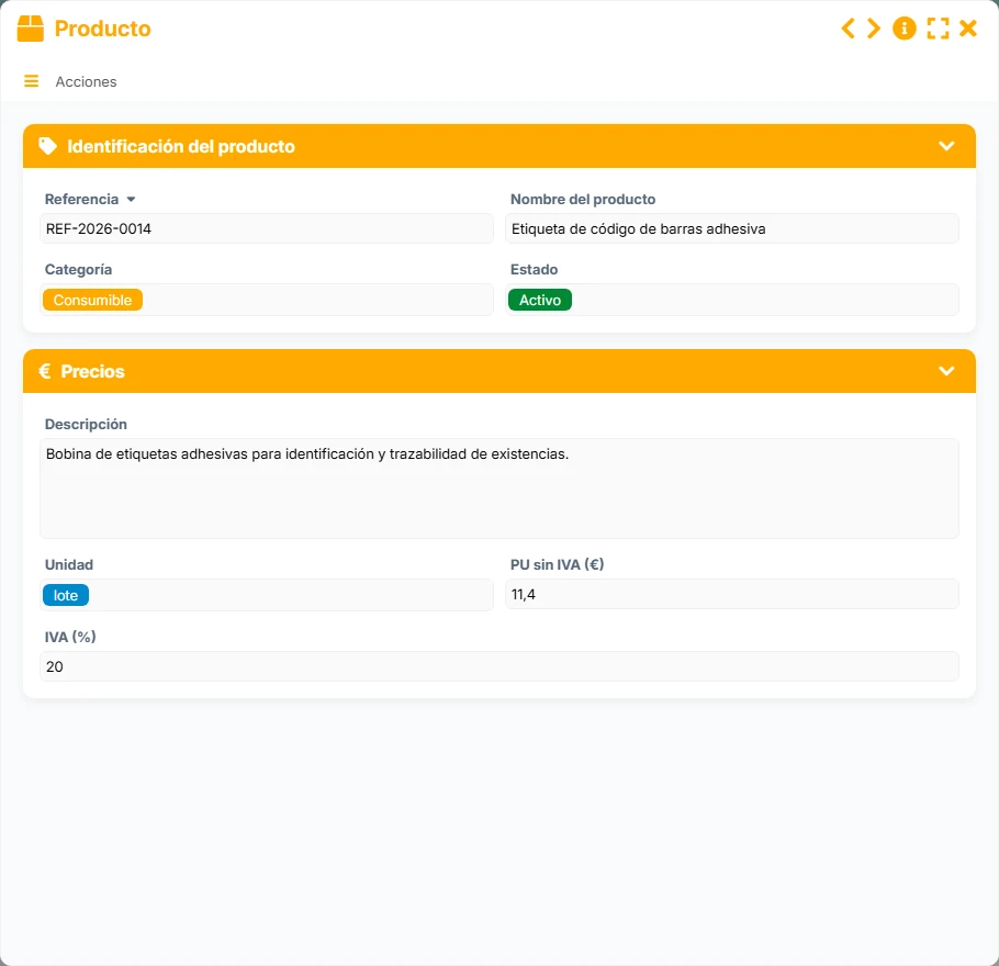 Seguimiento de cotizaciones - formulario 5