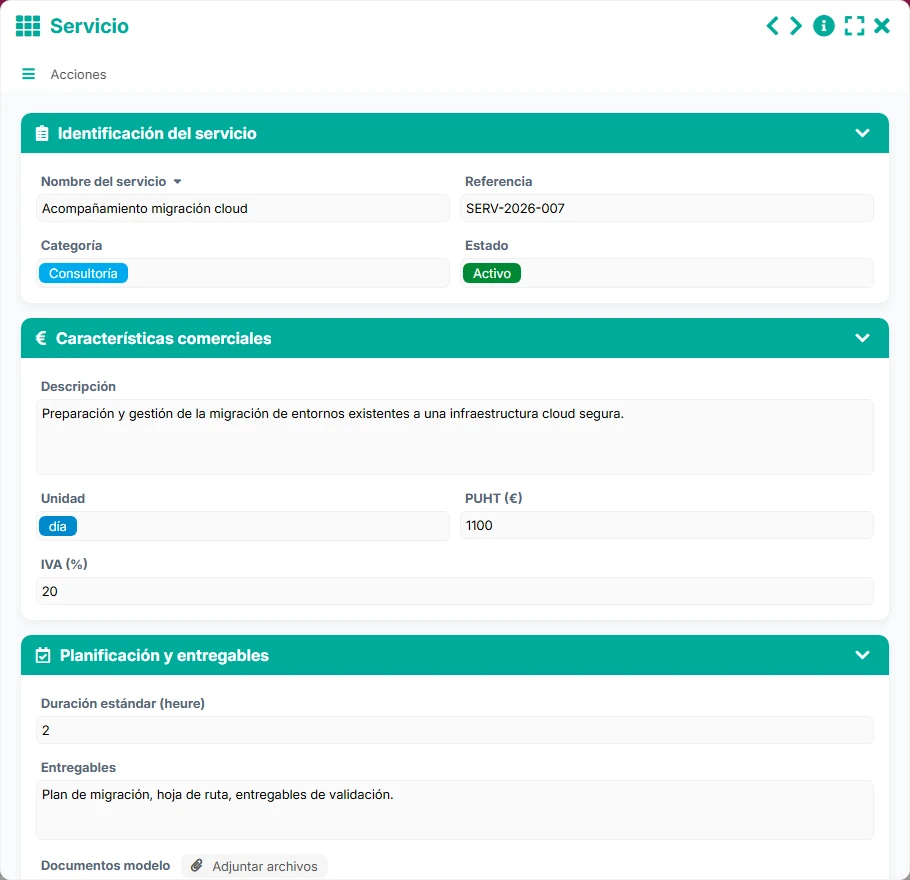 Seguimiento de ventas - formulario 9