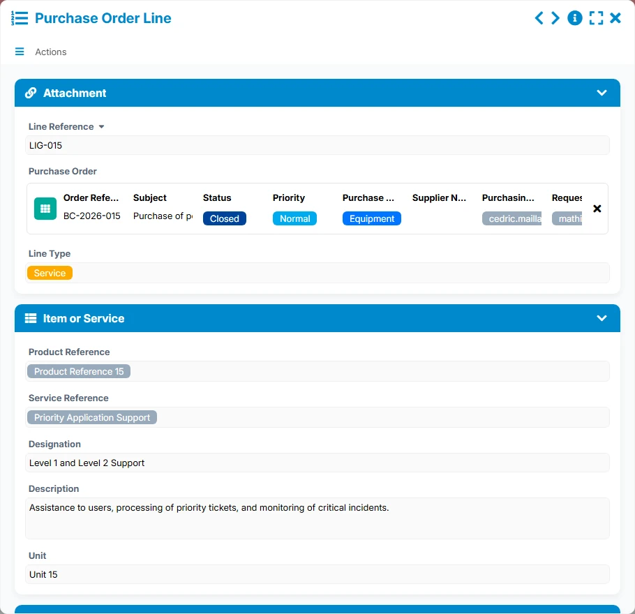 Supplier tracking - form 5