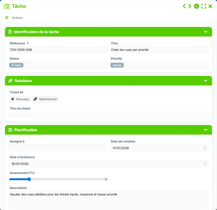 Seguimiento de tickets - formulario 4